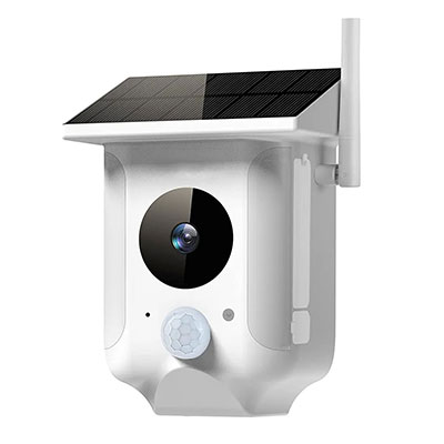 SG140 Floodlight Camera and accessories