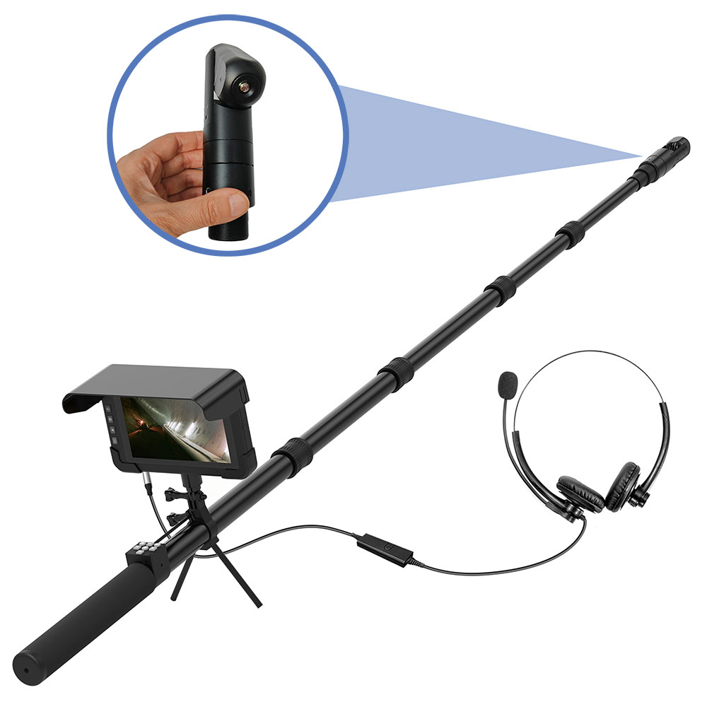 4K Thermal Pole Camera with Pan Tilt Zoom