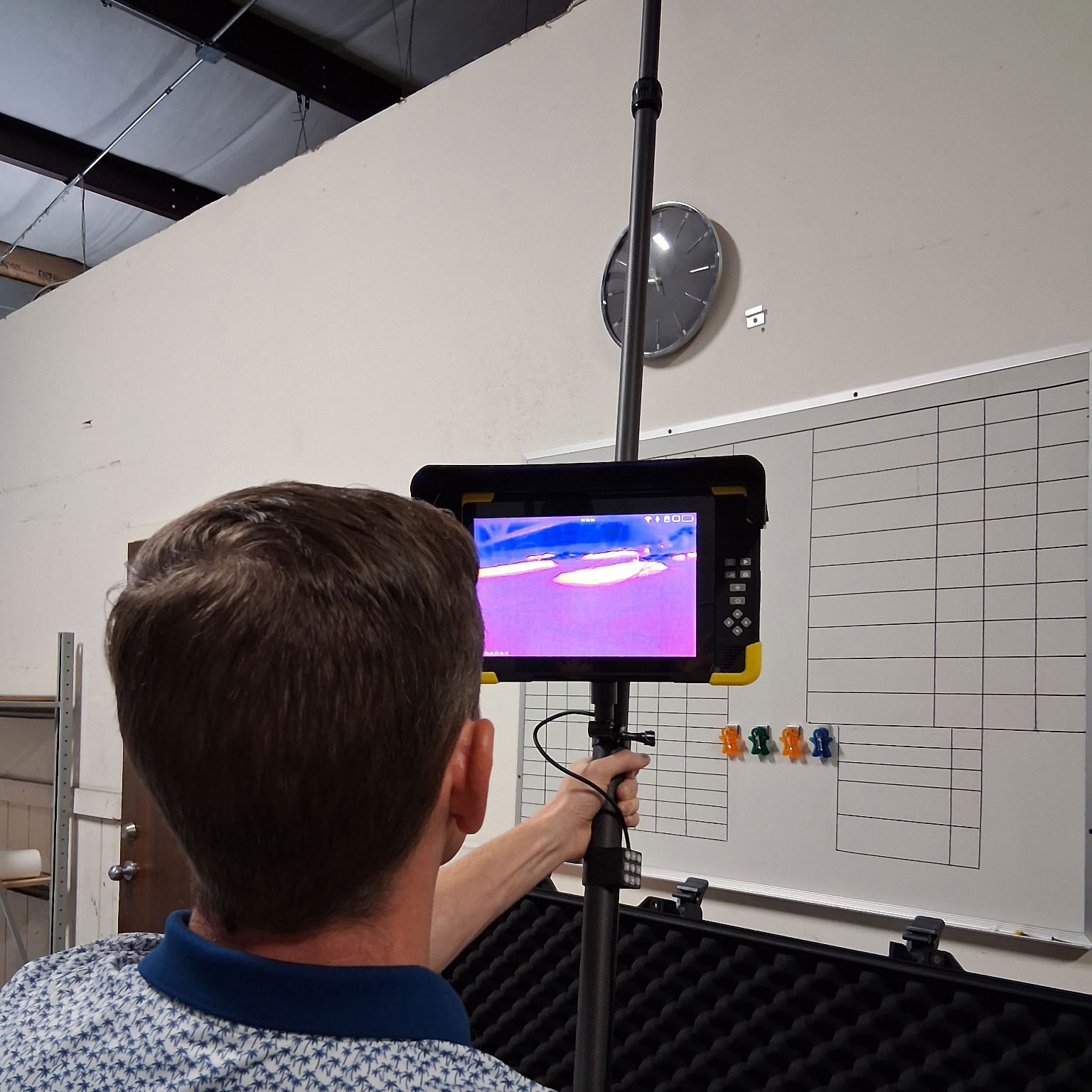 4K Thermal Pole Camera with Pan Tilt Zoom