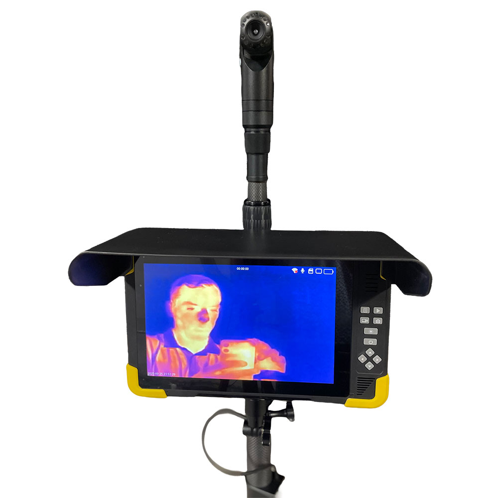 4K Thermal Pole Camera with Pan Tilt Zoom