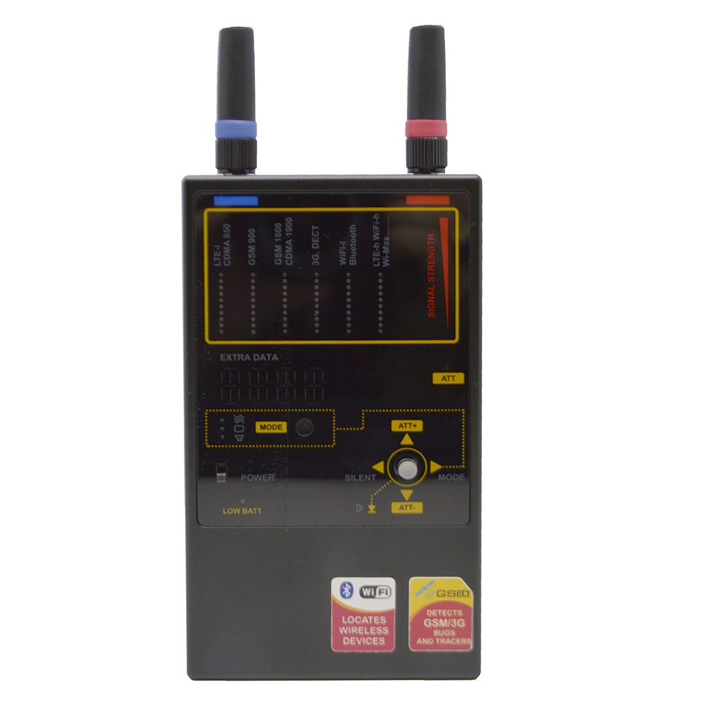 DD1207 Pro Multi-Channel Detector + Spy Finder