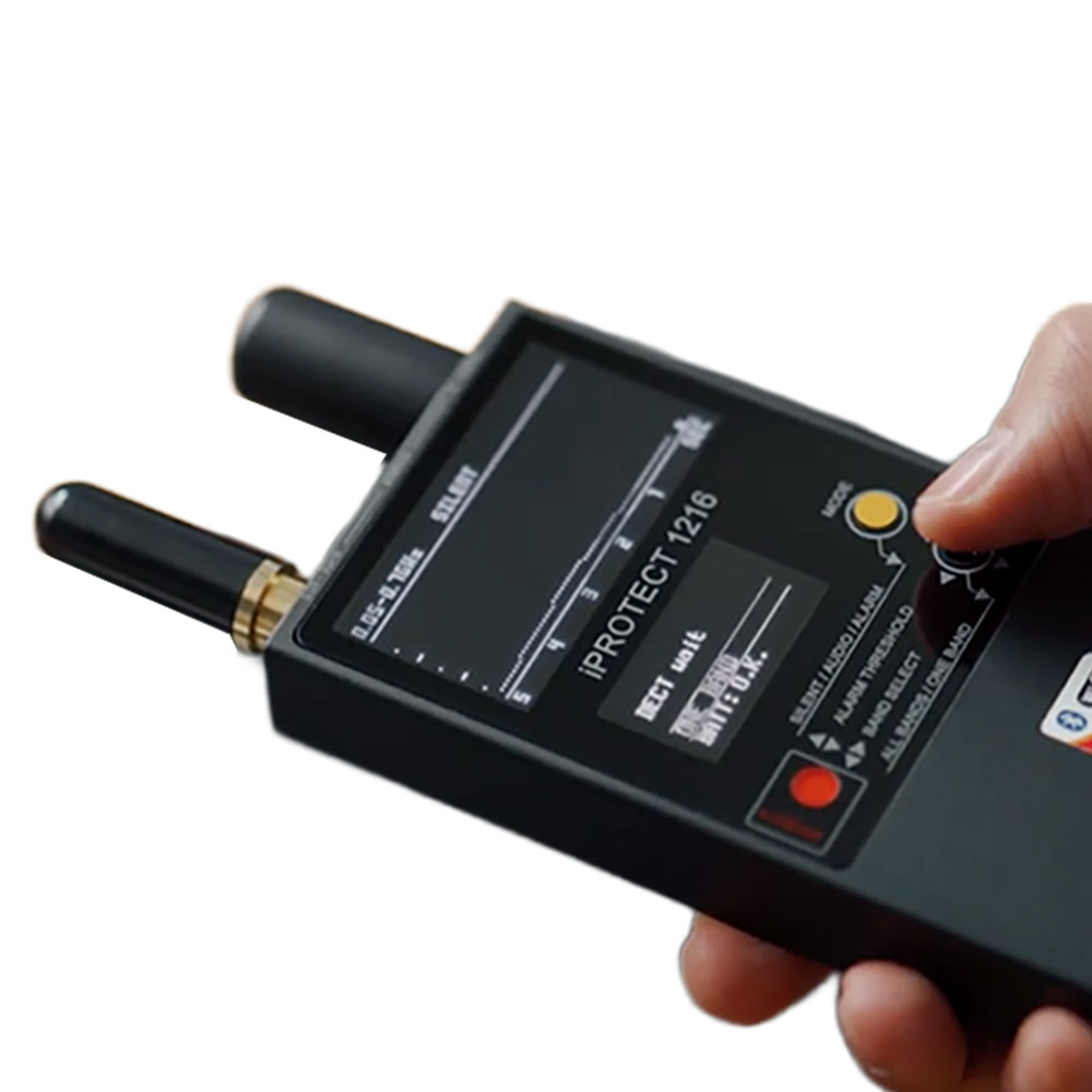 DD1216 Pro 3 Band RF Detector and Spy Finder Pro