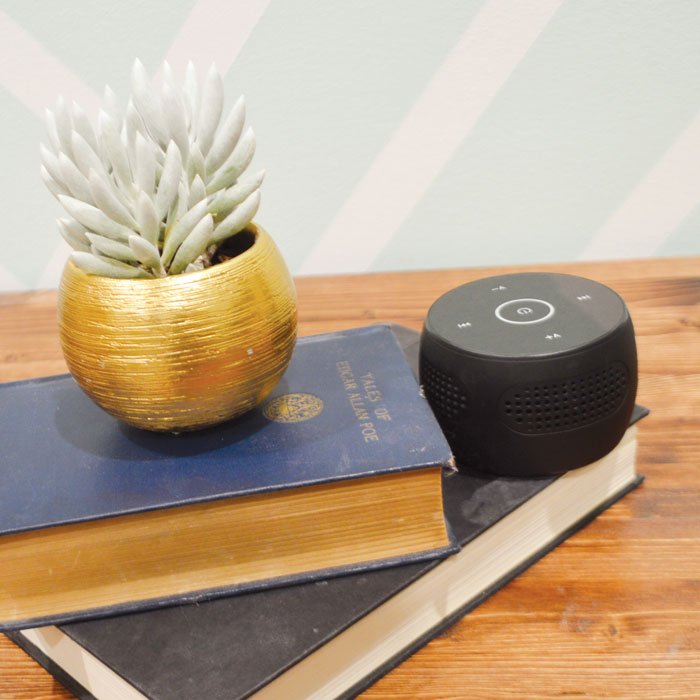 DVR278WF Bluetooth Speaker Camera On A Table