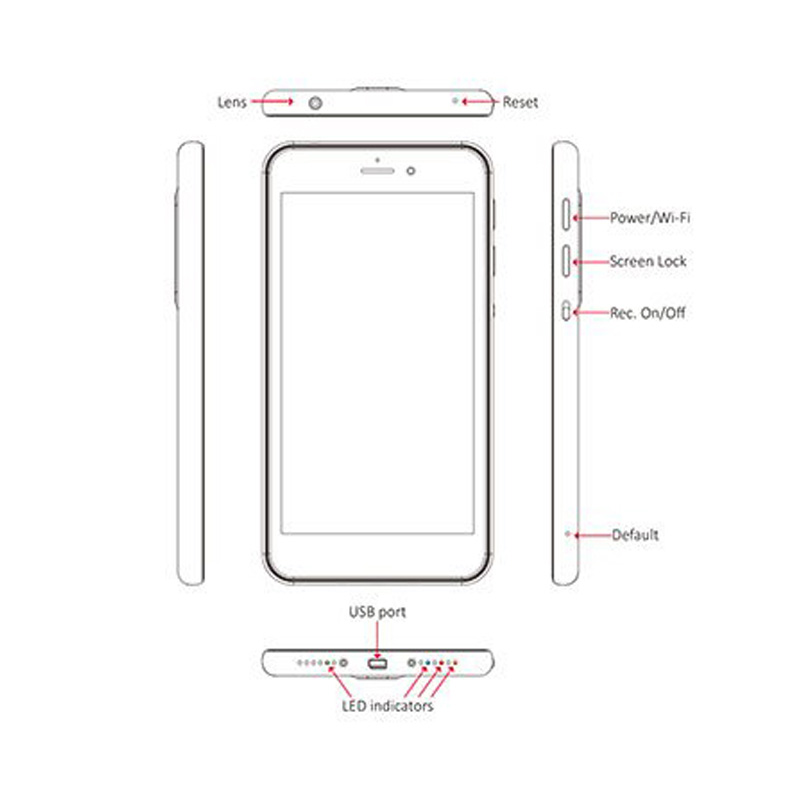 LawMate Wi-Fi Smartphone Camera