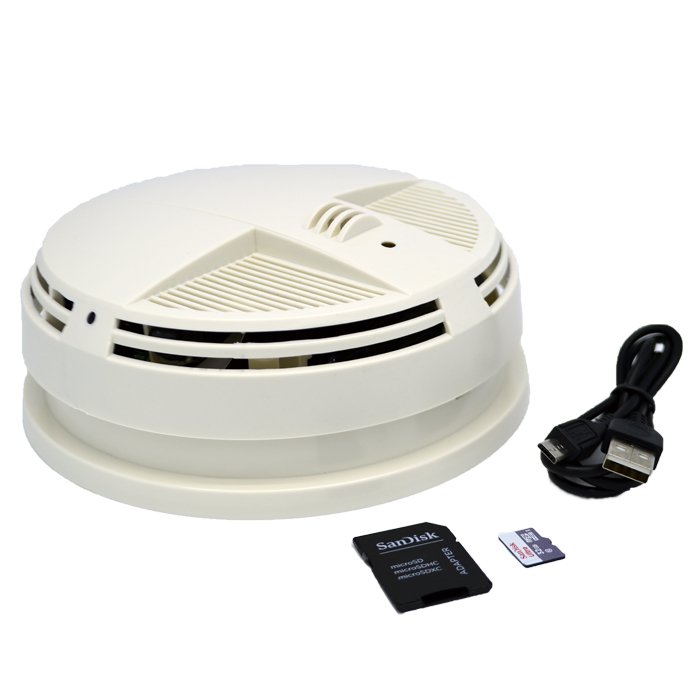 Xtreme Life 4K Night Vision Smoke Detector Bottom View