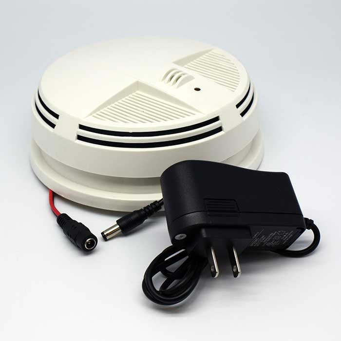 SGSDSVAC Smoke Detector Camera and AC Adaptor