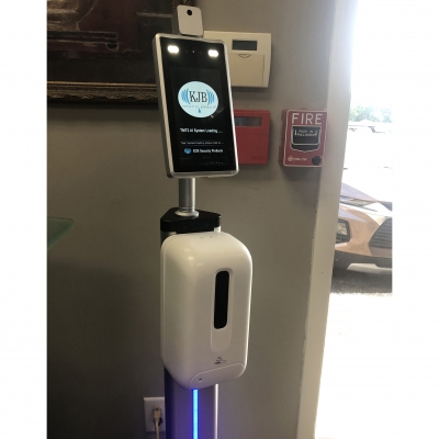 TMT2 Camera + 4 Ft Stand + Hand Sanitizer Set